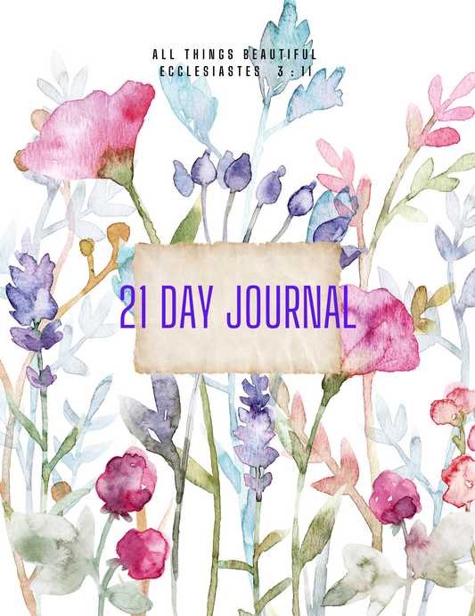 BEAUTIFUL FLOWER  Digital 21-Day Faith-Based Scripture-Led Journal